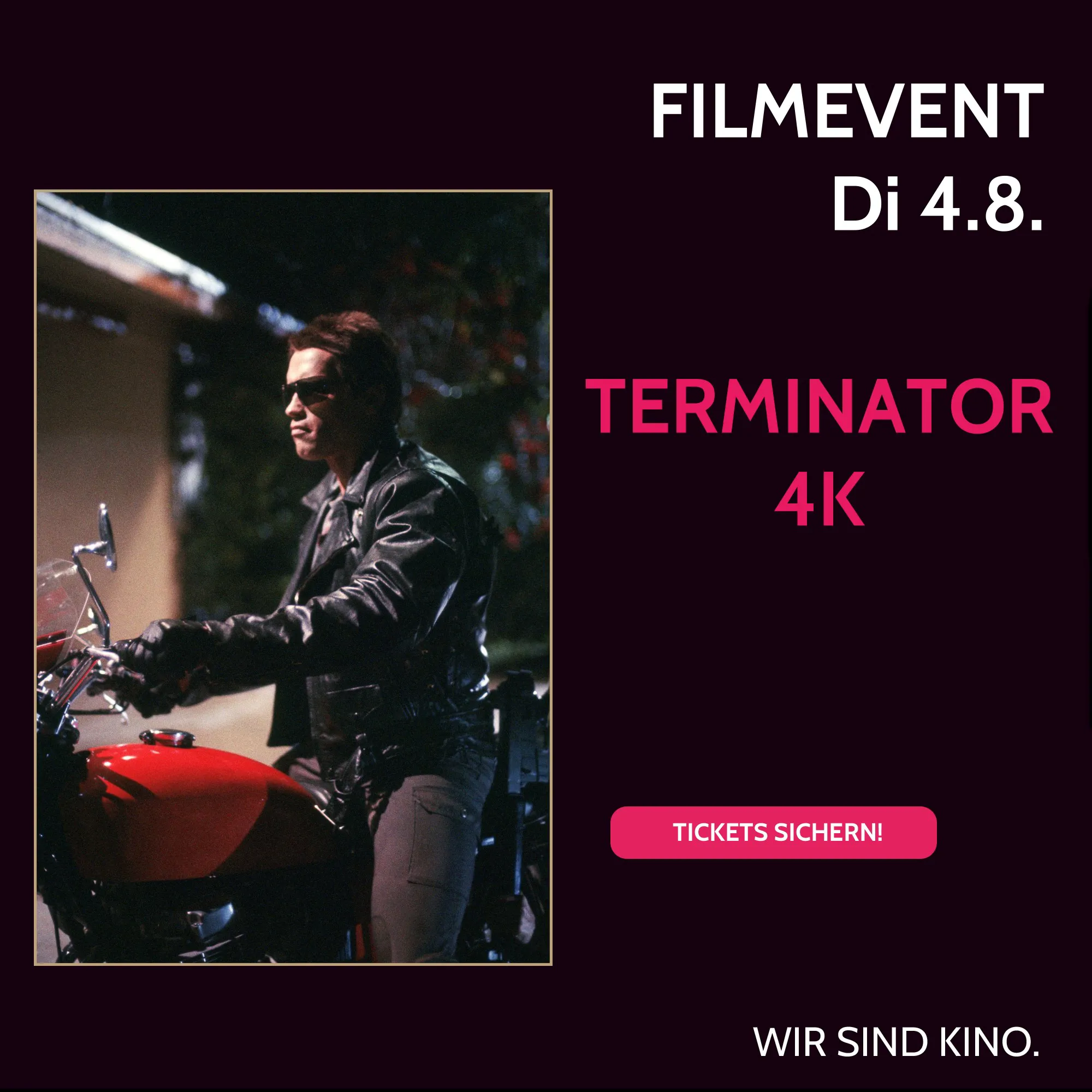 Filmevent: Terminator - 4K Restauration
