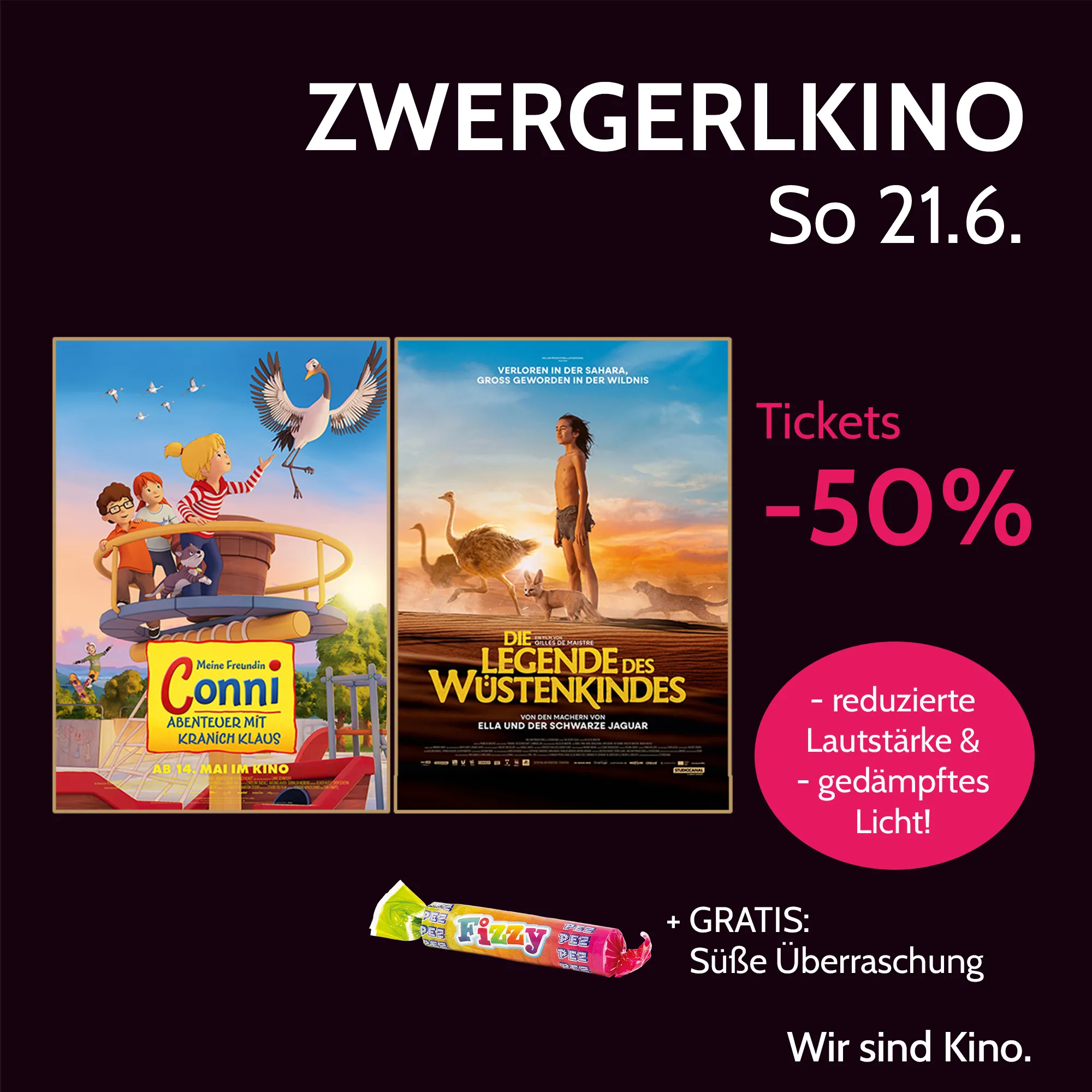 Zwergerlkino Juni