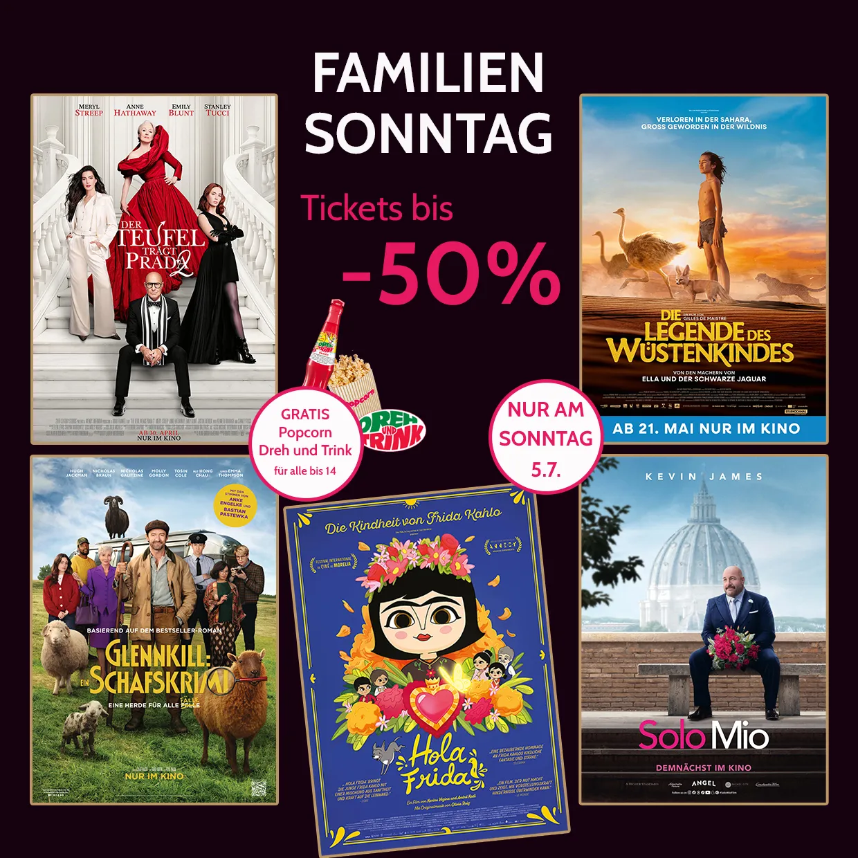 Familiensonntag Juli