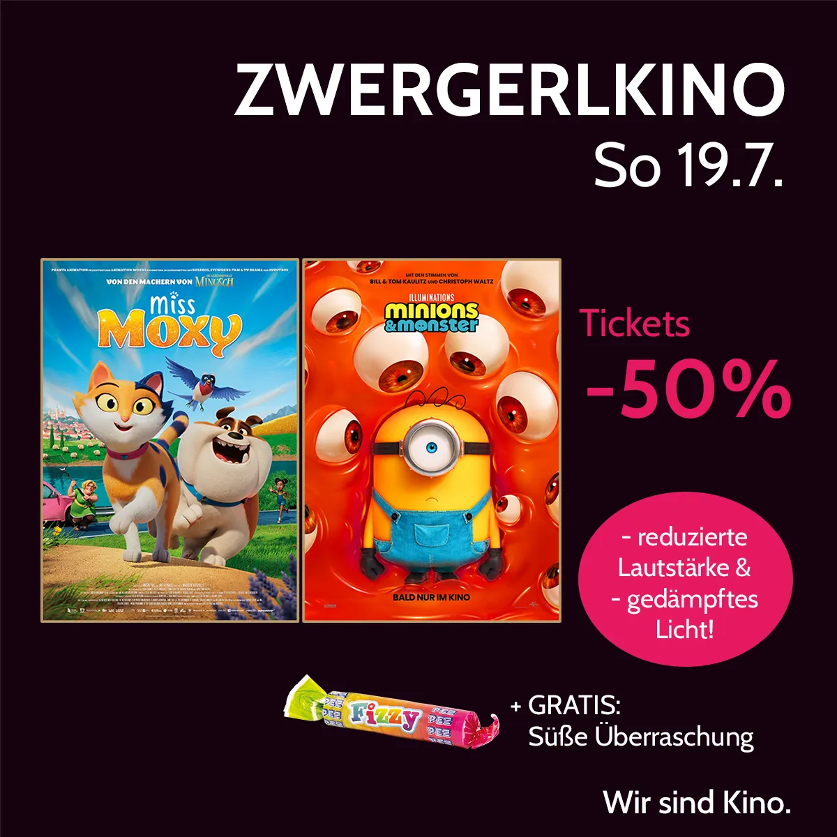 Zwergerlkino Juli