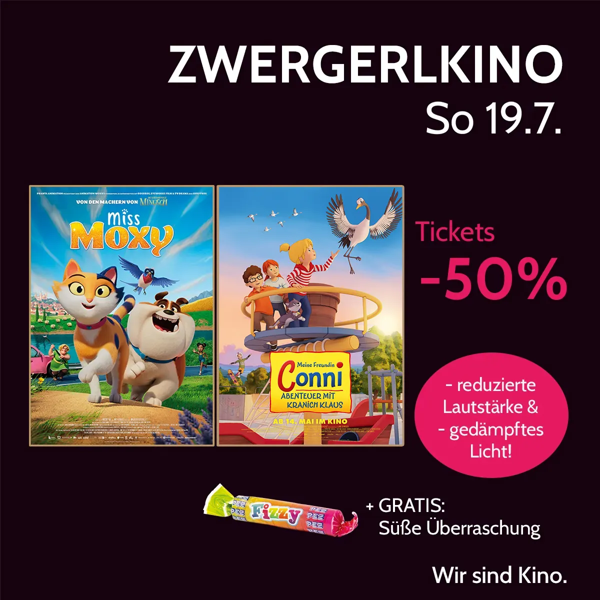 Zwergerlkino Juli