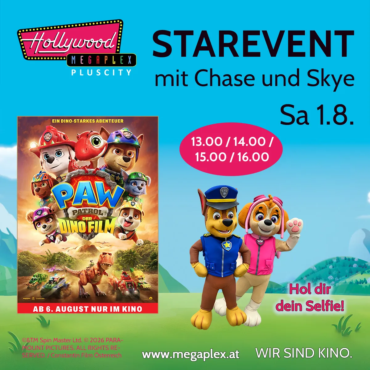 Starevent: Paw Patrol: Der Dino Film