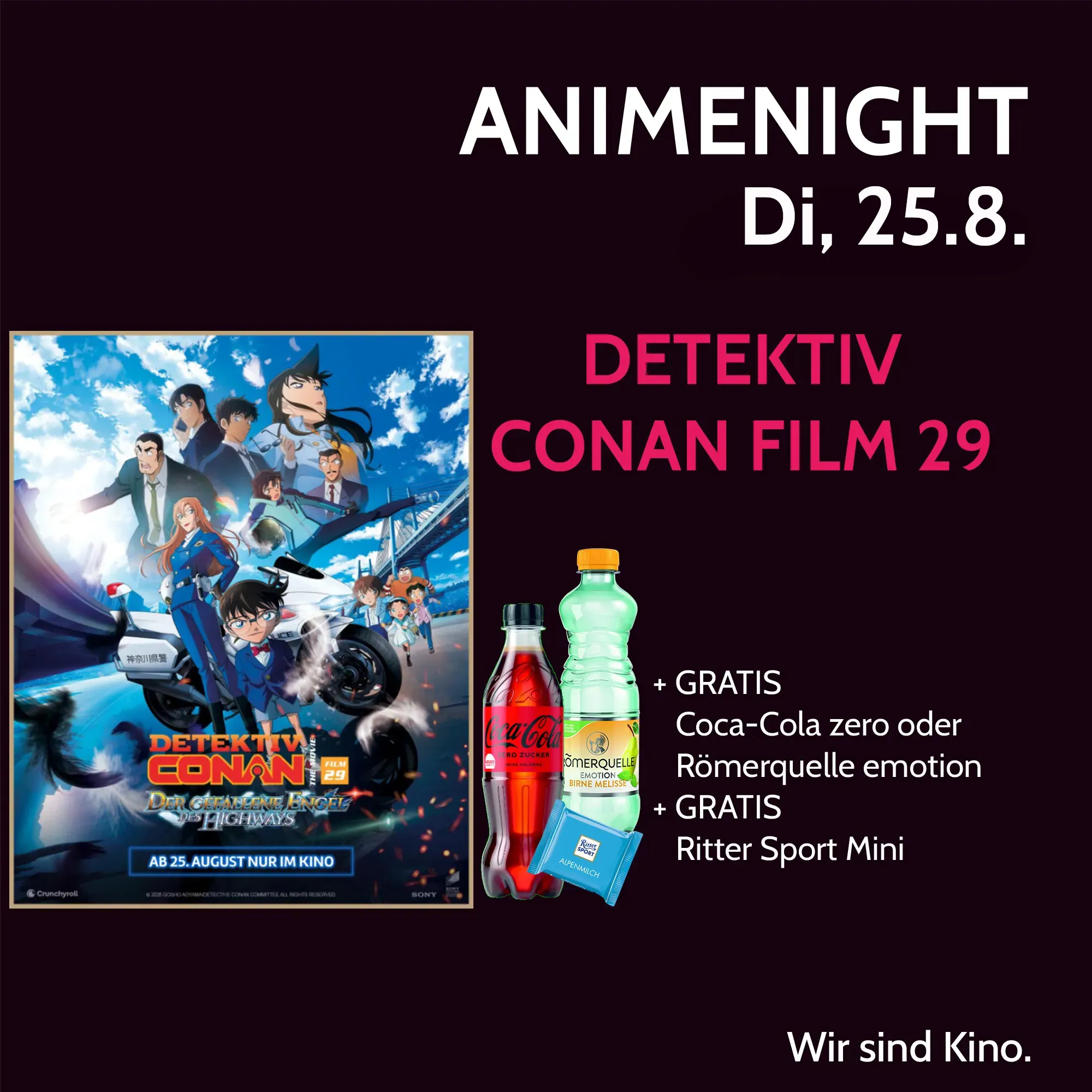 AnimeNight: Detektiv Conan Film 29: Der gefallene Engel des Highways