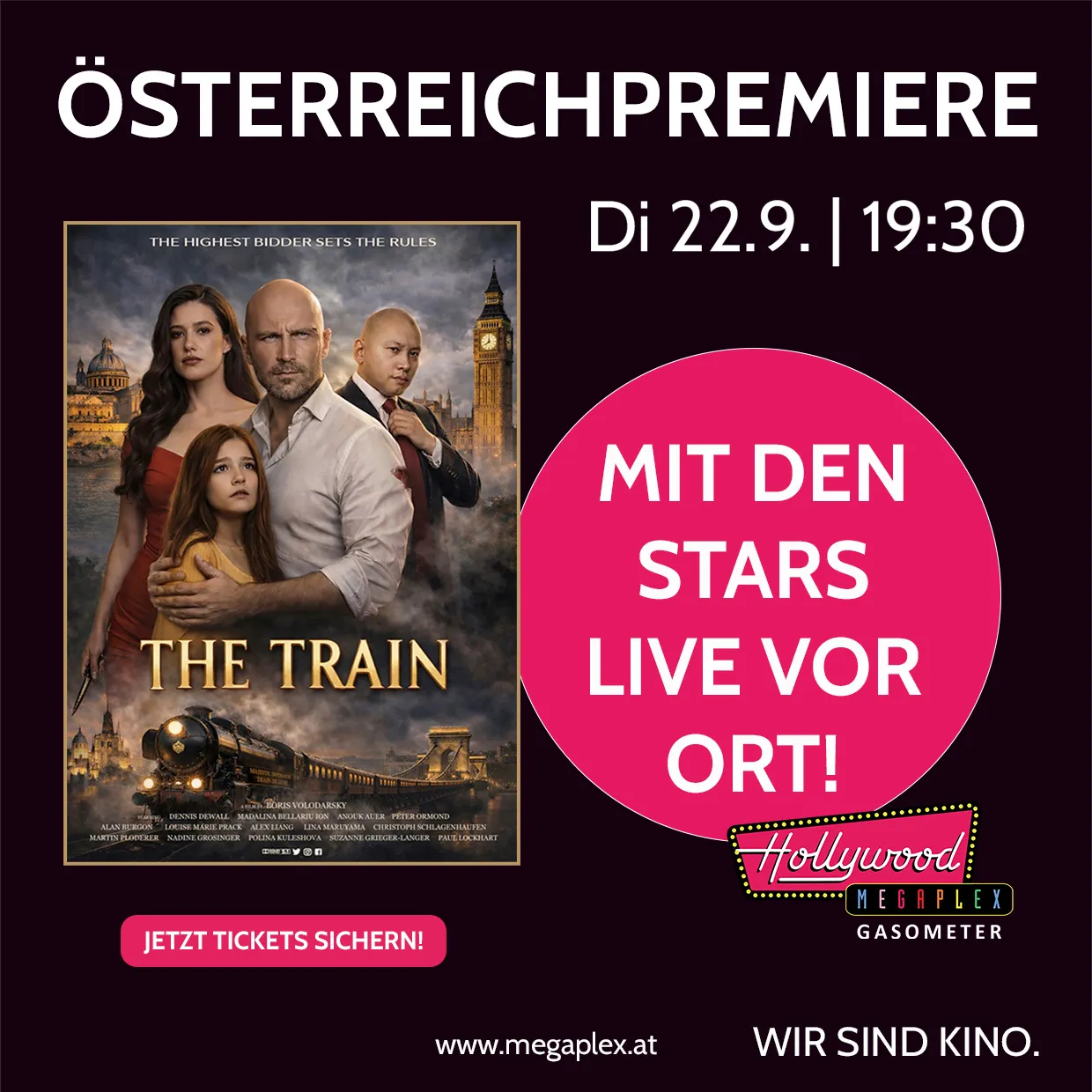 Österreichpremiere: The Train