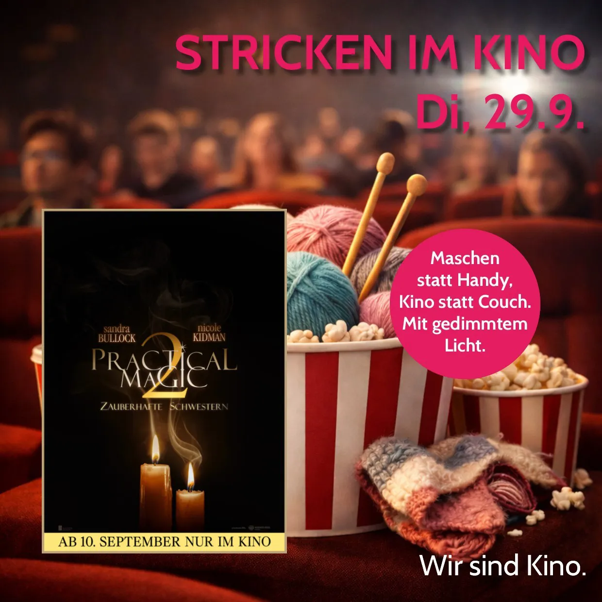 Stricken im Kino September