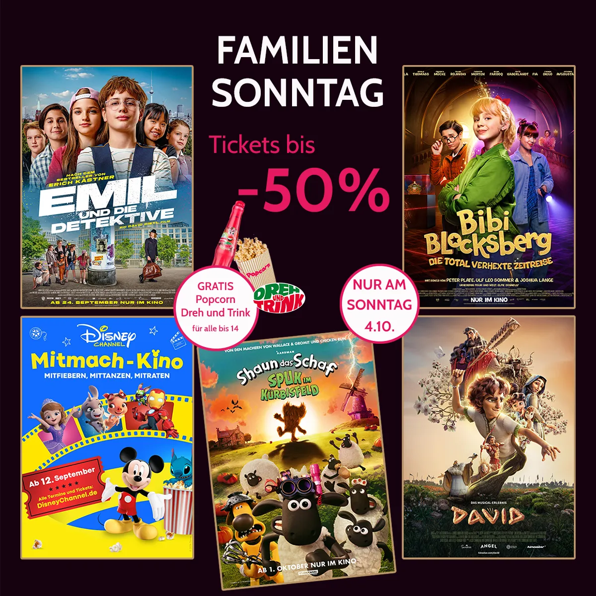 Familiensonntag Oktober