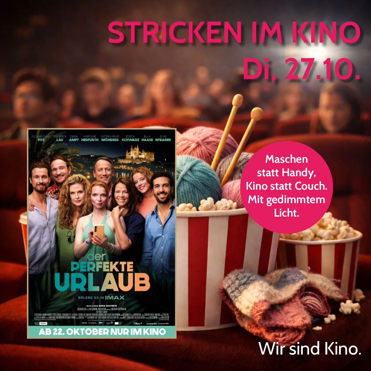 Stricken im Kino Oktober