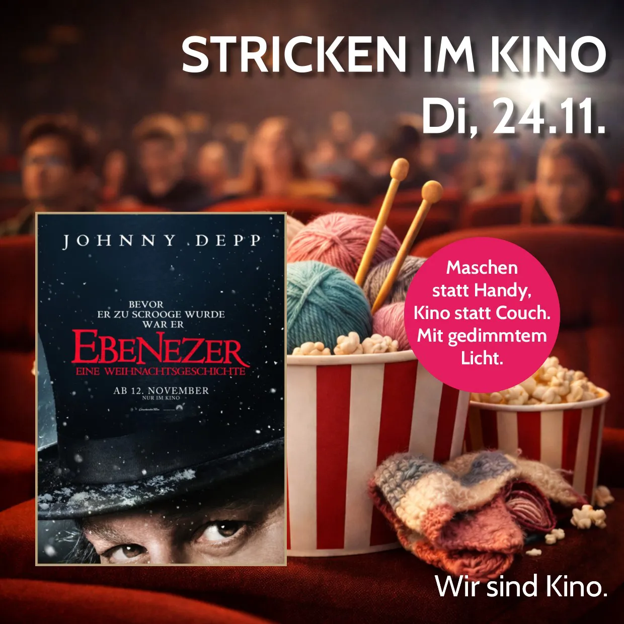 Stricken im Kino November