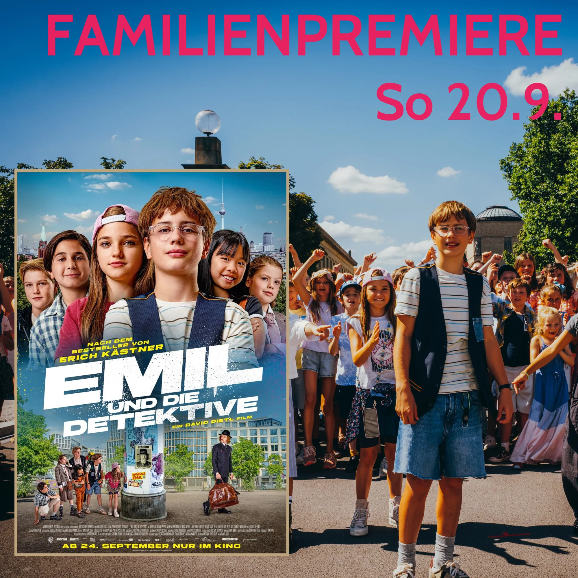 Familienpremiere: Emil und die Detektive