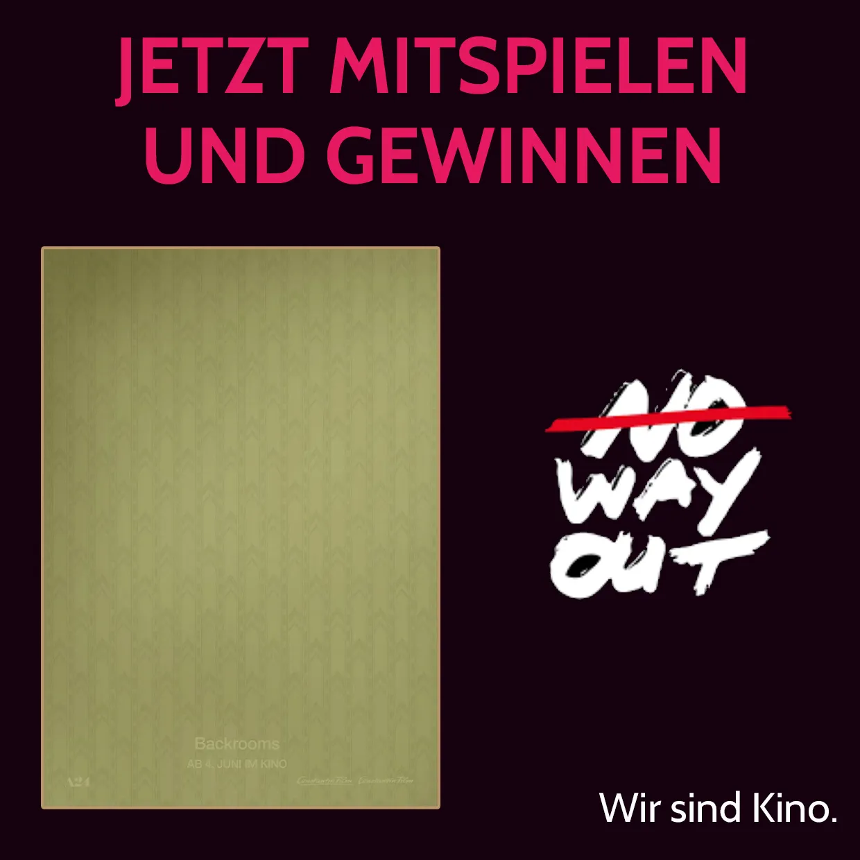 Gewinne mit BACKROOMS