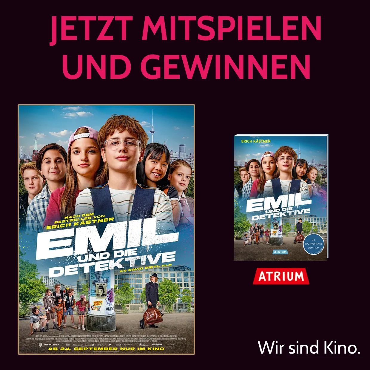 Gewinne mit EMIL UND DIE DETEKTIVE