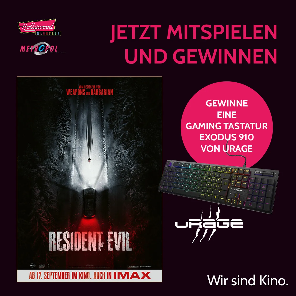 Gewinne mit RESIDENT EVIL