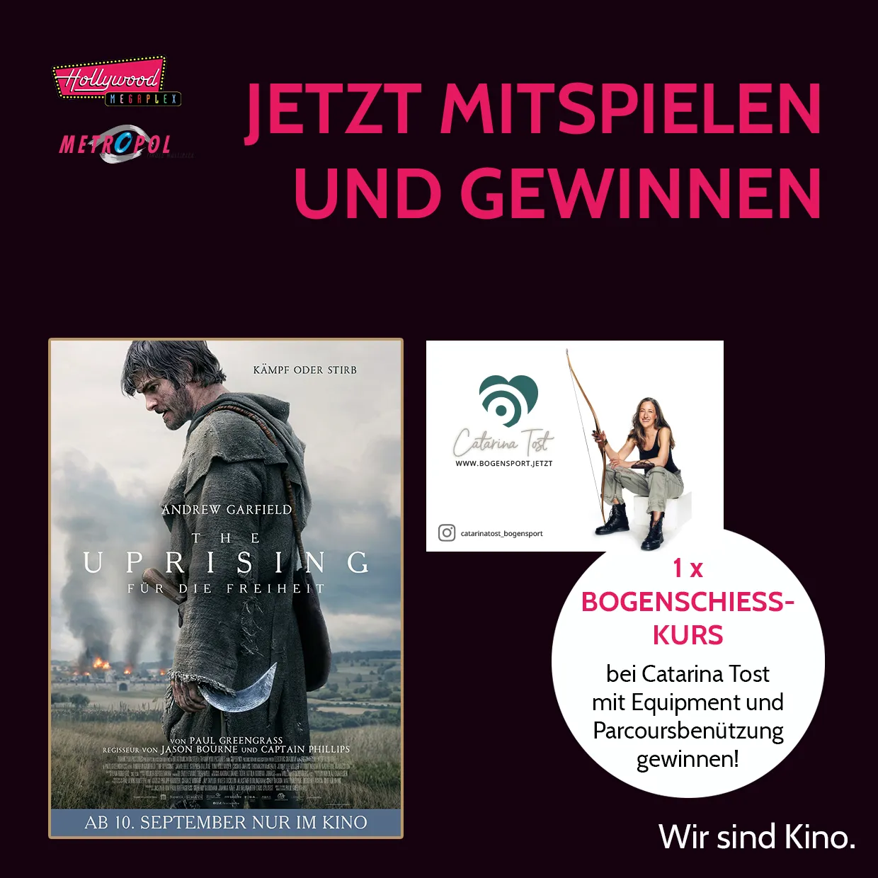 Gewinne mit THE UPRISING - FÜR DIE FREIHEIT