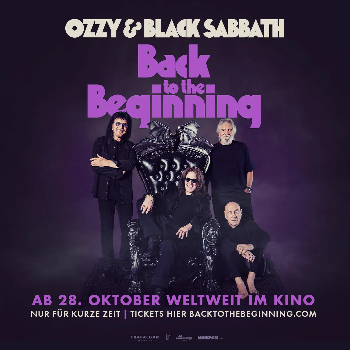 Musikevent: Ozzy and Black Sabbath: Back To The Beginning