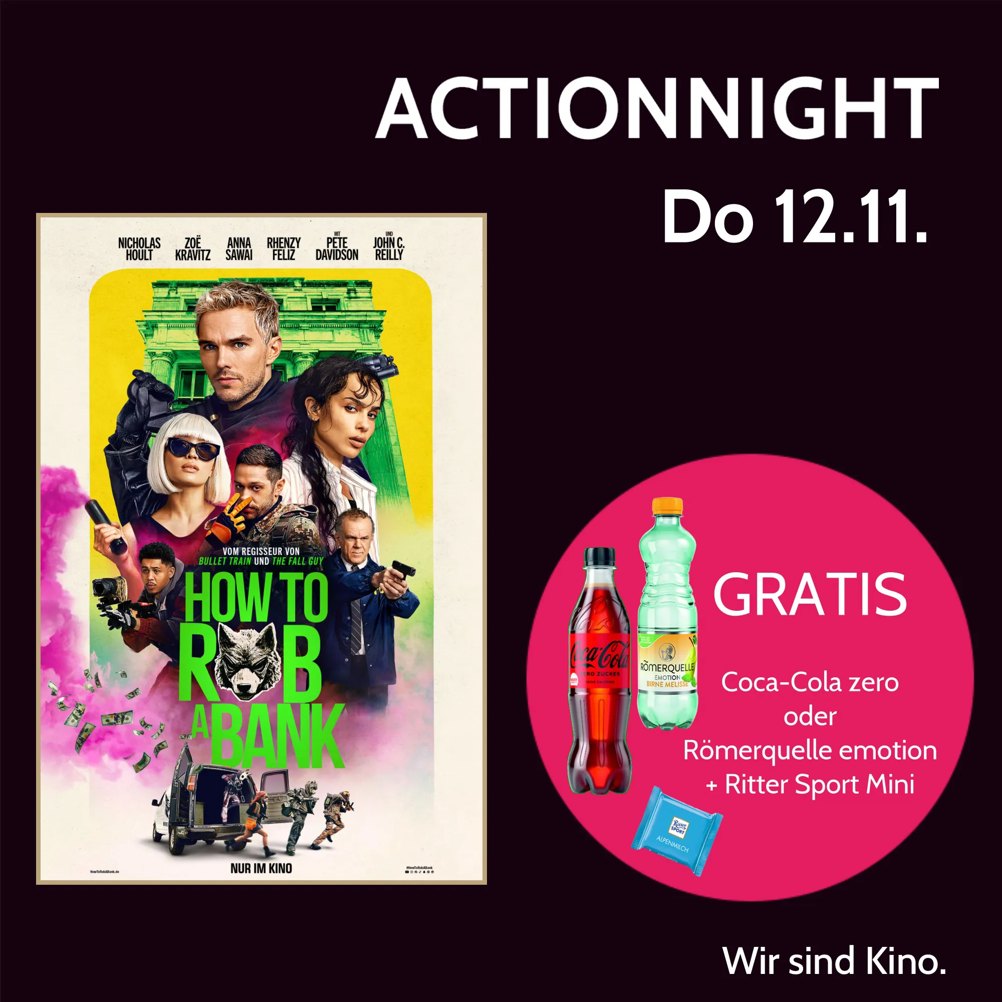 ActionNight: How to Rob a Bank